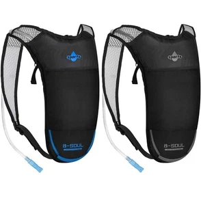 Hydration Backpack with 2L Water Bladder, Daypack for Running, Biking (2 pack) - Picture 1 of 3