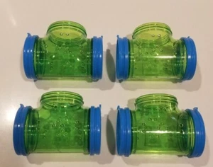 All Living Things Tiny Tales Transport T Tubes Lot Of Four Hamster Rodent  - Picture 1 of 4