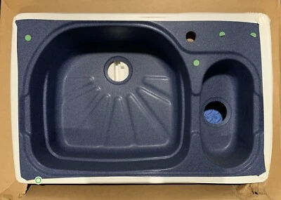 FRANKE GRANITE SINK“ROYAL BLUE”#KPRG660RB“用于家庭或工作,请参阅图片。 — 第 1/4 张图片