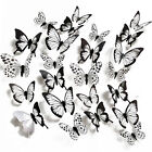 24Pcs 3D Butterfly Wall Stickers Home Decor Room Decoration Sticker Bedroom Cute
