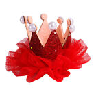 DIY Craft Pet Crown Costume Reusable Dogs Cats Princess Birthday Party Headwear