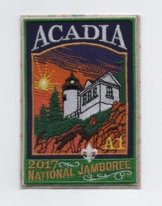 2017 National Jamboree Sub Camp Patch, A1 Acadia, Mint!