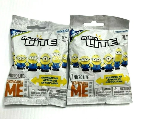 DESPICABLE ME MINION  MICRO LITES - BLIND PACK-1 RANDOM FIGURE 2pcs Cover