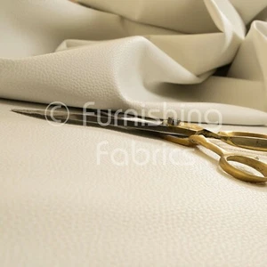 White Eco Recycle Hides Composition Leather On A Roll Material Upholstery Fabric - Picture 1 of 4