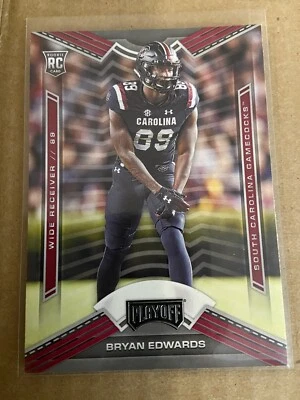 2020 Chronicles Draft Picks Playoff - Bryan Edwards Rookie #11 RC - Raiders - Image 1 of 2