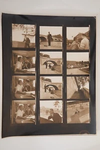 TIRAGE PHOTO	Planche contact DIMITRI AGENCE DALMAS  1960' ACTEUR  Rosano Brazzi - Picture 1 of 1
