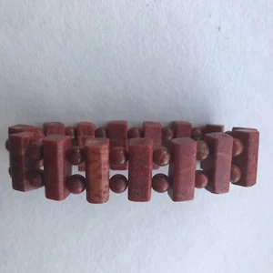 Red Coral Bracelet Mine Finds By Jay King Preowned - Picture 1 of 5