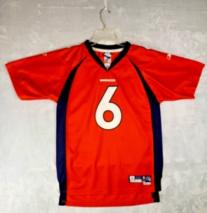 NFL Denver Broncos Youth Jersey XL #6 Jay Cutler Sewn Orange and Blue Reebok - Picture 1 of 15