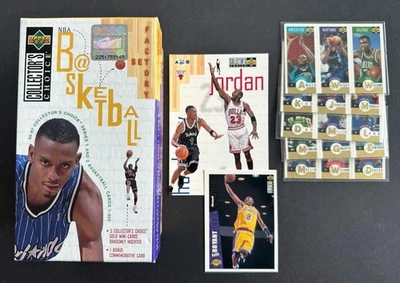 1996-97 Collector's Choice Series 1 & 2 FULL Factory Set Kobe Bryant RC & More - Image 1 of 4