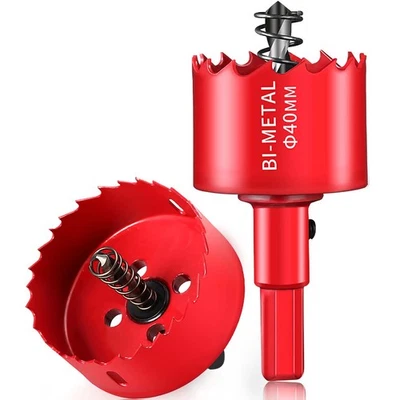 15mm Bis 300mm Bi-Metall Lochsäge Bohrkrone Für Metall Aluminium Holz PVC Rohr - Bild 1 von 4