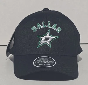 Dallas Stars Embroidered Black Snapback Authentic Zephyr Unisex Hat, NWT - Picture 1 of 8