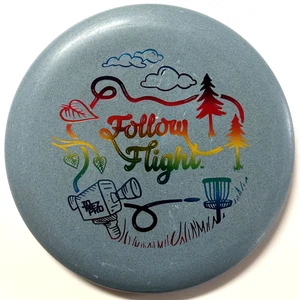 Discraft Paul Mcbeth 2021 Luna Rubber Blend 174g “Follow Flight” New - Picture 1 of 3