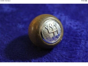 Wooden 4 Speed Gear Shift Knob Handle Accessory Knob Manual Floor Hot Rod GM AMC - Picture 1 of 9