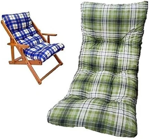 Ricambio Cuscino Poltrona Relax Sedia Sdraio Harmony in Legno Colore Verde - Foto 1 di 12
