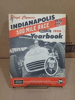 Floyd Clymer's 1956 Indianapolis 500 Yearbook  - Image 1 of 3