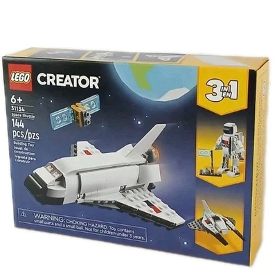 LEGO® Creator™ U.S. Space Shuttle or Astronaut or Ship 144 Piece Set 31134 - Image 1 of 4
