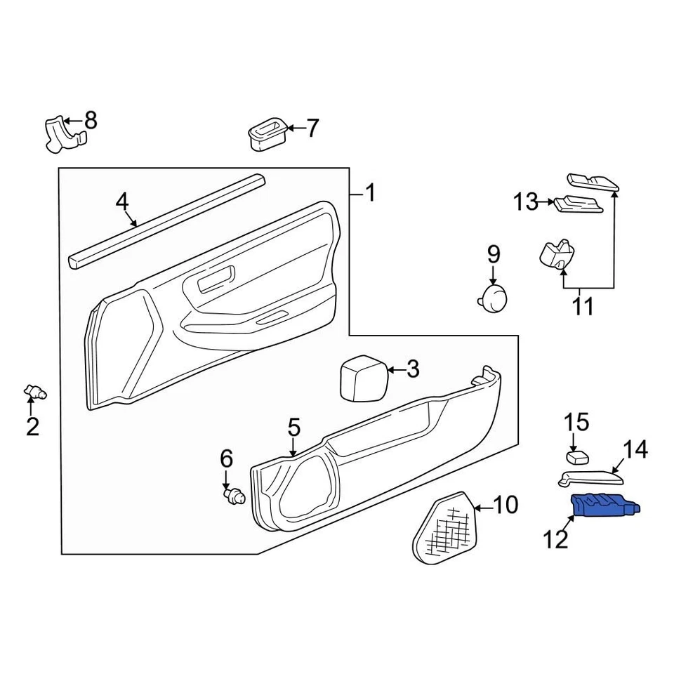 For Acura Integra 1994-2001 Acura Front Left Door Window Switch Foto 1 de 1