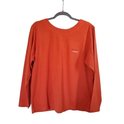 Vintage Together! Camiseta naranja manga larga, nueva con etiquetas Deadstock para mujer talla grande Foto 1 de 4