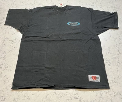 Camiseta Negra Wilson Athleticwear De Colección Hecha en EE. UU. Hombres Grandes Camiseta con Logo 3X Foto 1 de 4