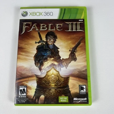 Juego Fable 3 Xbox 360 No para Versión de Reventa Completo CIB Fable III Microsoft  Foto 1 de 4