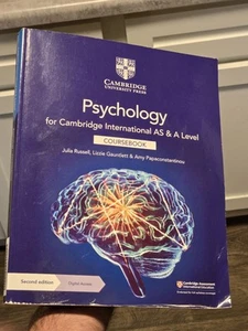 Cambridge International AS & A Level Psychology Coursebook NEW CODE - Bild 1 von 16