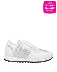 RRP€745 GIUSEPPE ZANOTTI Leather Sneakers US9 UK8 EU42 Laminated Made in Italy - Foto 1 di 7