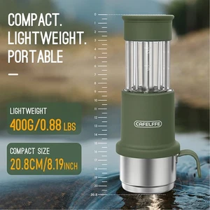 Portabler Kaffeemaschine 2-in-1-Reise-Kaffeemaschine Kompatibel -Kapsel 5P5T - Bild 1 von 13