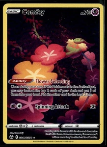 Pokemon Crown Zenith: Galarian Gallery #GG14/GG70 Comfey Ultra Rare - Picture 1 of 2
