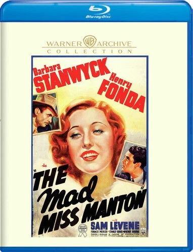 The Mad Miss Manton [New Blu-ray] Digital Theater System, Mono Sound - Imagem 1 de 1