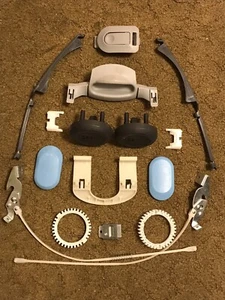 UPPAbaby Mesa Baby Seat Parts Lot Button Gear Mechanism & Clips 2015-2018 - Picture 1 of 1