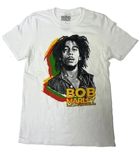 BOB MARLEY ONE LOVE EXPERIENCE Unisex WHITE FACE  Tee T-Shirt  NEW!!! - Picture 1 of 36