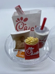 Chick Fil A Inspired Meal Homemade Ornament Rear View Mirror Hanging Display2023 - Bild 1 von 8
