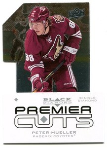 2008/09 Upper Deck Black Diamond Premier Cuts Peter Mueller #PDC14  