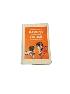 Ramona and Her Father Beverly Cleary Hardcover 1977 First Edition 12th Print - Picture 1 of 6