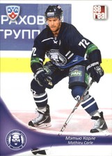 2013-14 Russian Sereal KHL #MDV004 Mathieu Carle 
