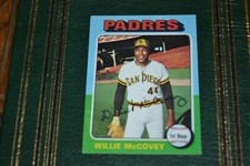 1975 TOPPS WILLIE MCCOVEY SAN DIEGO PADRES #450 NM-MT SHARP