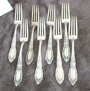 TOWLE KING RICHARD STERLING SILVER PLACE FORKS 65 GRAMS SOLD INDIVIDUALLY - Picture 1 of 20
