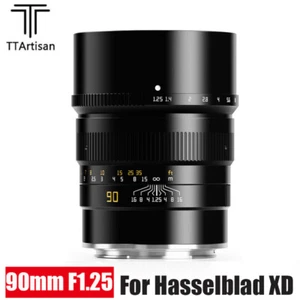 TTArtisan 90mm F1.25 Full Frame MF Lens for Hasselblad XCD X1D II X1DII X2D X1D2 - Picture 1 of 6