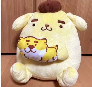 sanrio Shibanban x Pompompurin Collaboration BIG Plüsch Puppe furyu - Bild 1 von 2