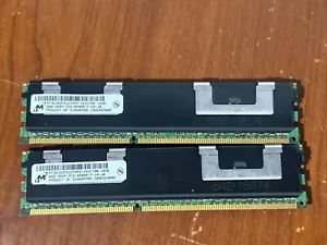 Micron MT36JSZF51272PZ-1G1F1BA 4GB 2RX4 PC3-8500R-7-10-J0 Lot Of 2 - Picture 1 of 6