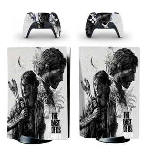 THE LAST OF US Skin Decal Wrap Stickers per Playstation 5 PS5 versione disco - Foto 1 di 5