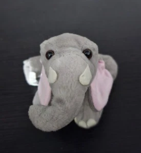 Vintage Wildlife Artists Elephant Plush 8 Inch 1998 Stuffed Animal toy Beanie - Picture 1 of 5
