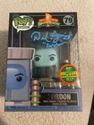 Funko Pop Digital Zordon Exclusive #79 Autographed David Fielding W/ Quote