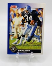 1991 Score Bo Jackson Los Angeles Raiders #100 NM Reduced Shipping