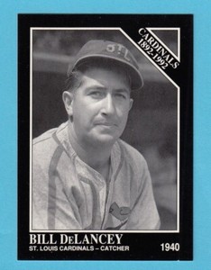 1991 The Sporting News # 625 Bill DeLancy -- Cardinals -- Box 125