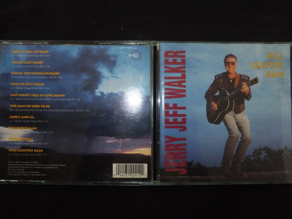 CD JERRY JEFF WALKER / HILL COUNTRY RAIN / - Photo 1/1