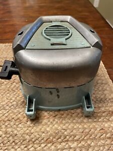 Vintage Blue Electrolux Canister Vacuum Cleaner Rear Housing & Recoil Power Cord