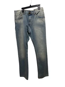 Zara Man Slim Fit Light Wash Denim Jeans For Men Size 32 - Picture 1 of 8