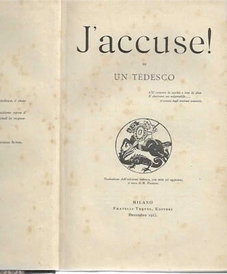 "J'accuse!" di un tedesco - Immagine 1 di 2