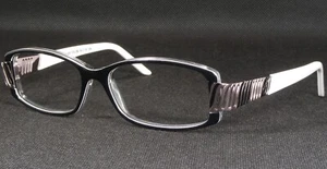 CAZAL 329 282 Black /Lilac /White /Clear UNIQUE EYEGLASSES 53-15-125mm (NOTES) - Picture 1 of 15